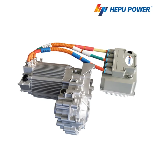 Система привода типа 3 в 1 для электромобиля мощностью 120 кВт, интегрированная двигателем, коробкой передач и инвертором
